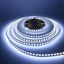 DC 12V 24V 5054 LED Strip Light 5m 120LEDs/M Waterproof Warm white 600 Led stripe Flexible LED Ribbon Tape More Bright 5050 5630