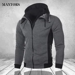 Hoodies Men mode Slim Fit Long Sleeve Streetwear Men's Sweatshirt Outdoor Top Tees Brand Clothing Male Hoody Jacket Outwear 220217