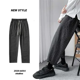 Privathinker Koreański męskie spodnie Harem Streetwear mężczyzna Dorywczo luźne spodnie japońskie mężczyźni czarne szare spodnie plus rozmiar 211201