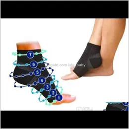 Foot Angel Anti Fatigue Compression Foot Sleeve Socks S/M L/Xl Men Women Running Cycle Basketball Sports Outdoor 8Abuv Fgmnc