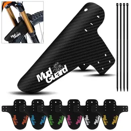 Bicycle Fenders Colorful Front/Rear Tire Wheel Carbon Fiber Mudguard MTB Mountain Bike Road Cycling Fix Gear Accessories