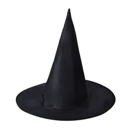 Kostiumy na Halloween kapelusze czarownic Masquerade czarodziej czarna iglica kapelusz czarownice akcesoria do kostiumów na imprezę Cosplay przebranie wystrój ZWL643