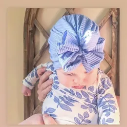 Niemowlę Dzieci Baby Turban Wiązany Head Wrap Opaski Indie Czapki Beanie Bawełniane Mieszanka Włosów Czapka Dzieci Dziewczyna Chłopiec Pałąk 0443