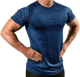 Maglie sportive primaverili da uomo T-shirt estive T-shirt fitness manica corta estiva T-shirt sportiva da uomo in cotone 120