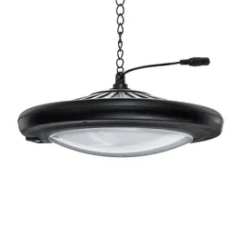 Solen Powered Pendant Light Fjärrkontroll Hängande lampa Vattentät Yard Garden