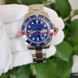 Najwyższej jakości Zegarek BP Maker 40mm Niebieski 116619 116619LN Stal nierdzewna Luminescent Blue Dial 2813 2836 Ruch Mechaniczny Automatyczny Zegarki Mens