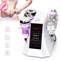 Ultrasonic Cavitation Liposuction Vacuum 3D RF Slimming Machine 40K Photon Micro Current Beauty Equipment