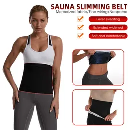Sauna Odchudzanie Pas Dla Kobiet Pas Dla Szkolenia Płaszcze Belly Corset Pot Kobiety Tłuszcz Spalanie Body Shaper Weight Loss