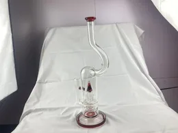 Smoking Pipes,bong,red,16inches,18mm joint
