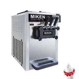 Commercial Soft Serve Ice Cream Machine For Restaurants Ice Cream Maker Desktop Gelato Making Machine 110V 220V