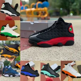 Jumpman 13 13S Basketball Shoes Mens High Flint Bred Island Green Red Dirty Hyper Royal Starfish He Got Game Grey Toe Court Purple Chicago Trainer Sneakers