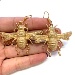 New Large Bee Statement Earring,Victorian Bee Earrings Vintage Styl e bumble Bees Bee Lover Gift Unique Valentine Gift