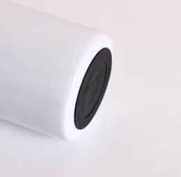 100pcs 패드 10-30oz 스트레이트 승화 스키니 PVC 실리콘 컵 매트 용 비 슬립 고무 바닥 텀블러 코스터