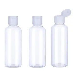 5ml 10ml 20ml 30ml 50ml 60ml 80ml 100ml Travel Bottles Refillable Toiletry Bottle Portable Empty Container with Flip Cap Cosmetic Package
