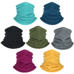 1pc vintervärmare bandana tub scarf fleece pipe halv ansikte täcker sport termisk skidåkning gaiter vandring cykla halsduk för män kvinnor