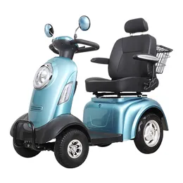 E Scooter 4 ruote per adulti per adulti per adulti 500W Citycoco motocicli elettrici motociclici scooter con grande scatola posteriore per adulto