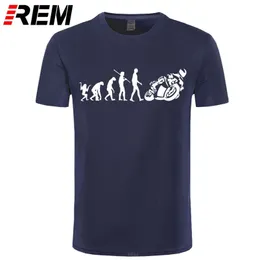 Sommar Fashion Cool Tee Shirt Evolution Motorbiker Motorcyklar T-shirt Casual T-shirt 210706