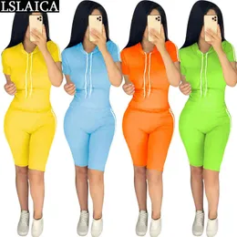 Solid Color Dress Women Top and Pant Set Hooded Slim Elegant Wild Two Piece Streetwear Plus Size 2XL 210520