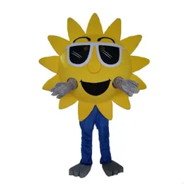 Halloween Sunflower Mascot Costume High Quality customize Cartoon sun flower Anime theme character Carnival dults Birthday Party Fancy Outfit