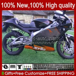 + Aprilia RSV RS 250 RS250 RSV250 RS-250 RR RSV250 RS-250 RR RSV250RR 98-03 BODY 23NO.143 RS250R 98 99 00 2001 2002 2003 RSV-250 Orange Blk 1998 1999 2000 01 02 03 03 페어링 키트