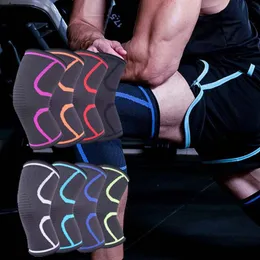 Elbow & Knee Pads Comfortable Nylon Knitted Gym Sports Wraps Breathable Keep Warm Running Weightlifting Bandage Straps