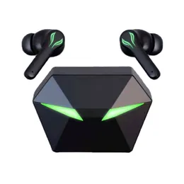 YX01真のワイヤレスイヤホンTWS Gaming Earbud耳にLEDライトヘッドフォン