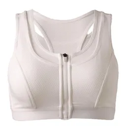 Gymkläder Andas Simple Women Bra Fake Två bitar Fitness Running Training Yoga Underkläder Sommar Övning Sport Tjejer Solid Stretch