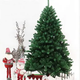 緑の人工のクリスマスツリー年の装飾的なクリスマスツリーの家庭菜園ナビ族の飾り飾り飾り150cm 211104