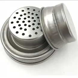 Mason Jar Shaker Lids Stainless Steel cover for Regular Mouth Mason Canning Jars Rust Proof Cocktail Shaker Dry Rub Cocktail 70mm DH4847
