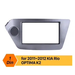 Double DIN 173 * 98/176 * 100/178 * 102mm Zestawy montażowe Samochód panel DVD Auto Stereo Frame Famia dla Kia Rio Optima Pokrywa