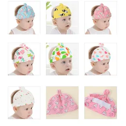 0-12 miesięcy Cartton Cotton Baby Hat Cute Infant Toddler Boys Girls Soft Caps na prezent Hurtownia Multistyle