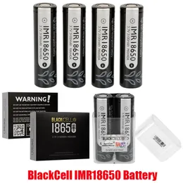 Original Blackcell IMR 18650 Batteri 3100mAh 40A 3.7V Högt avloppsuppladdningsbar platt Top Vape Box Mod IMR18650 litiumbatterier i lager 100% autentisk