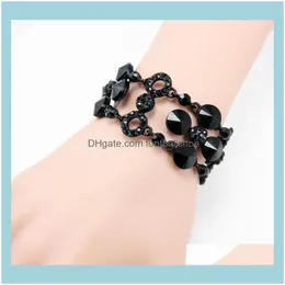 Link, Bracelets da cadeia J￳ias J￳ias de joalheria J￳ias de j￳ias Moda de casamento vers￡til pulseira Brk01 Drop Delivery 2021 Osdub
