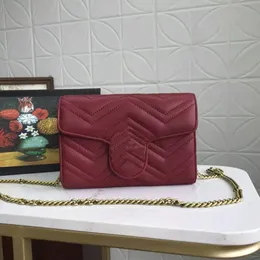 Kvinnlig kedja väska kvinnor läder plånböcker handväskor axelväska handväska axel messenger kvinna väskor vintage hans kuvert med quilted