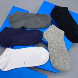 mens strumpor broderi bomull krokodil kvinna fotled båt socka paris stil par utomhus fritid slumpmässigt 5 färg med presentförpackning