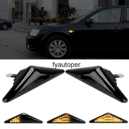 A Pair 18SMD Blinker Light LED Car Dynamic Side Marker Turn Indicators Signal Lamp Flowing Water
