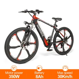 [UE stock] Samebike SH26 Rower elektryczny 26 cal Elektryczny E-Bike City Bike Electric-Bikes Bateria 36 V 8AH 350W Bezszczotkowy silnik