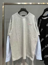 Oversize Storlek Mäns Tröja kostym Hooded Casual Fashion Färg Stripe Tryck Asiatisk Storlek Högkvalitativ Wild Andningsbar Långärmad T-shirt Eyf