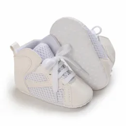 Детские первые ходунки Кроссовки для новорожденных Кожаные туфли для баскетбольной кроватки Детские спортивные детские модные ботинки Детские тапочки Мягкие зимние теплые мокасины для малышей