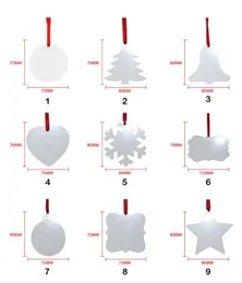 Сублимация Blancks Рождественский орнамент Двухсторонний рождественский подвеска