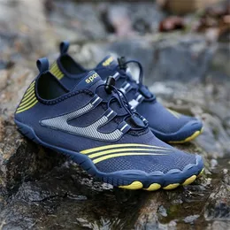 Outdoor Unisex Lovers Beach Summet Buty Kobieta Trekking Upstream Mężczyźni Chodzenie Wody Szybki Suszenie Sneaker Y0714