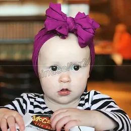 Ilmek Türban Bandı Toddler Kış Sıcak Yeni Doğan Bebek Pamuk Türban Bere Şapka Çocuklar Hearwrap 15 Renkler Saç Aksesuarları