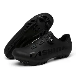Ventosear Mtb Shoe Men Automatic Mountain Professional Cycling Sportskor Kvinnor Spd Route Race Race Carbon Fiber Bike Footwear