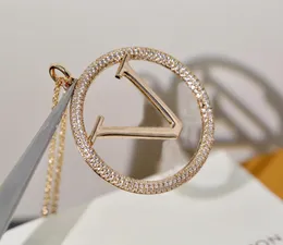 Designer de luxo 18k rosa ouro diamante incrustação casal jóias colar pingente colares masculino feminino acessórios moda nice242j