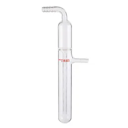 Lab Supplies Oil Bubble Snorkel Transparent Glassware Thick Wall Anti-suckback Inert Liquid Flow Meter Tube Outer Diameter 26mm