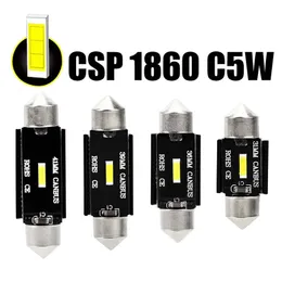 CSP 1860 C5W LED Car Lights 31mm 36mm 39mm 41mm Festoon Czytanie Light Auto Wnętrze Dome Pochodnie Pochyna Bulb 6000K DC12V