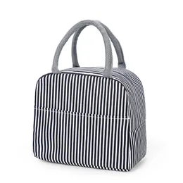 Borsa per il pranzo alla moda sacchetti multicolore borse di refrigeratore termico da donna borsetta impermeabile borsetta borsetta portatile da viaggio da picnic da viaggio per alimenti per alimenti da viaggio hy0069