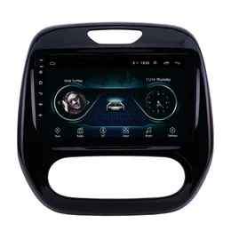 Android 2Din Araba DVD Kafa Ünitesi Renault Captur Clio Için Radyo Ses GPS Multimedya Oynatıcı Samsung QM3 Manuel A / C 2011-2016