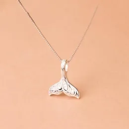 Pendant Necklaces Design Animal Fashion Women Necklace Whale Tail Fish Nautical Charm Mermaid Elegant Jewelry Girls Collares