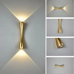 Topoch Creative Wall Lamp Interior Decoration Long Horn Up and Down LED Sconce Light 24/35CM 2x5W 100-240V Outdoor Wall Washer Lighting Waterproof IP65